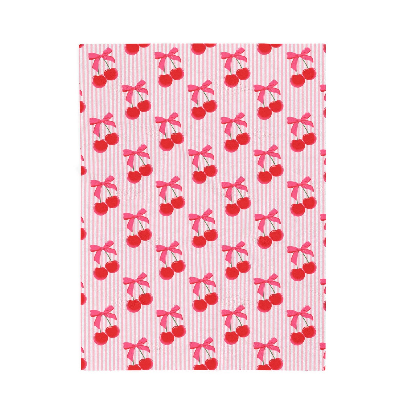 Girly Cherry Blanket