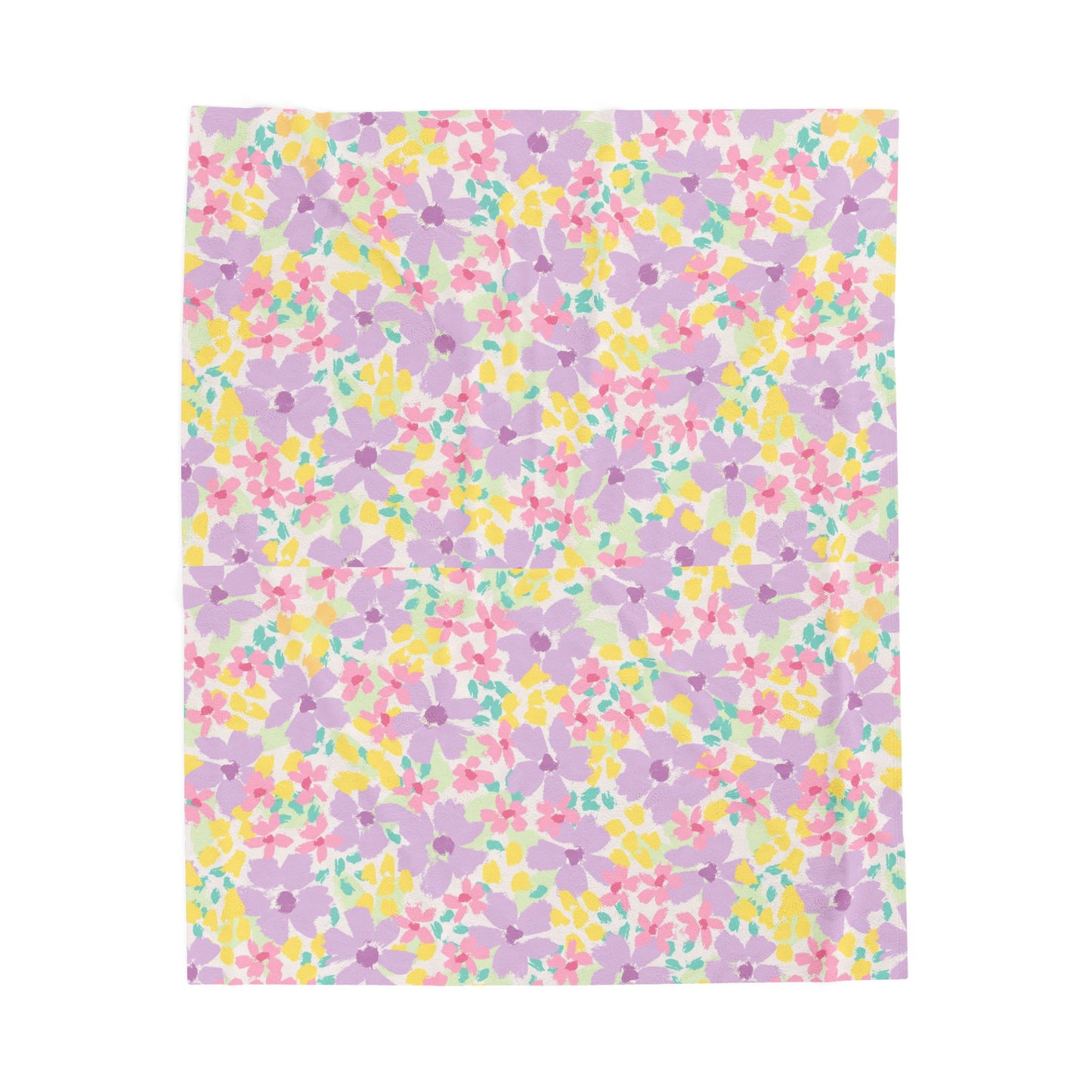Spring Floral Blanket