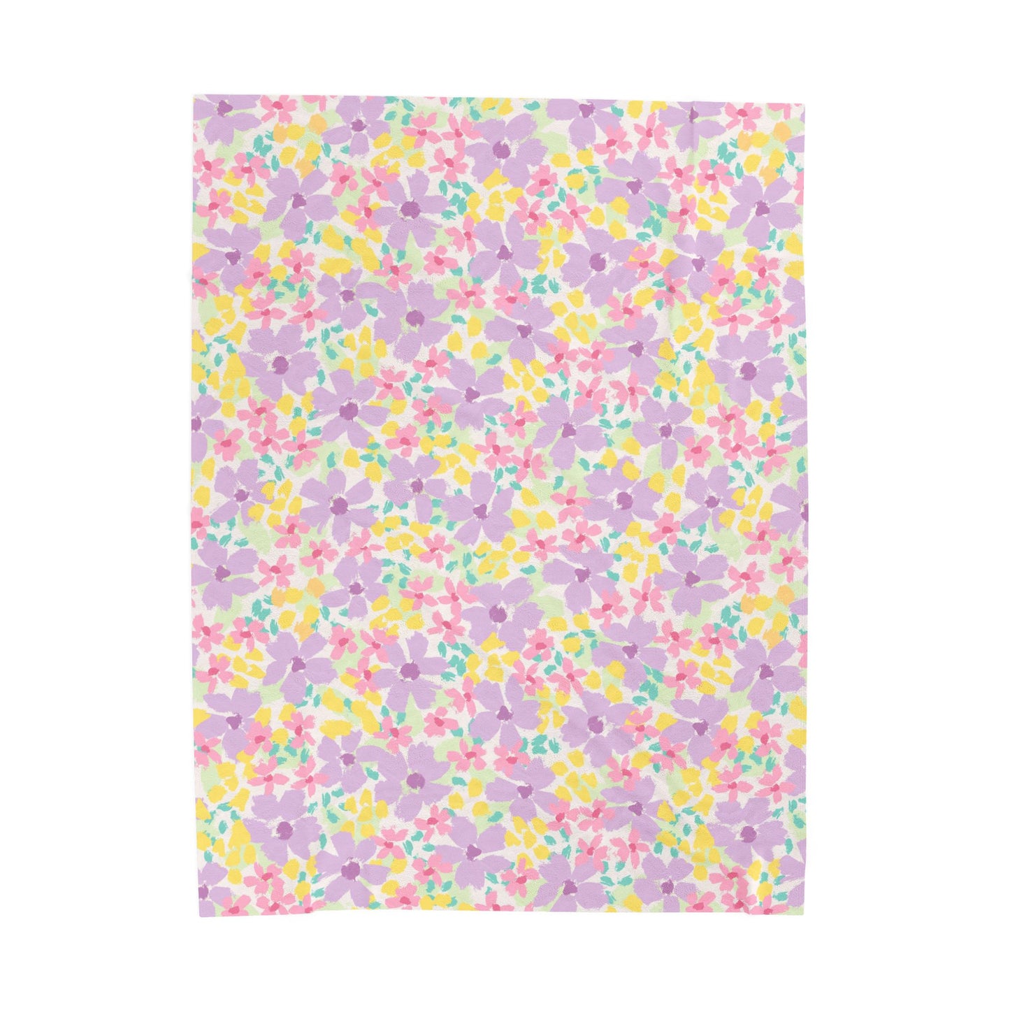 Spring Floral Blanket