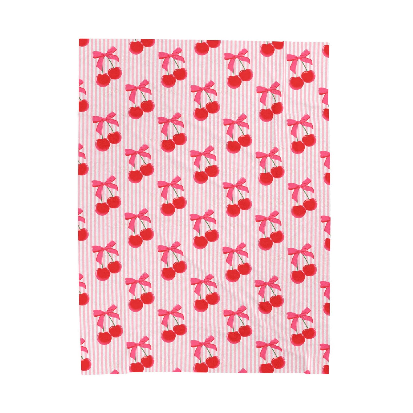 Girly Cherry Blanket