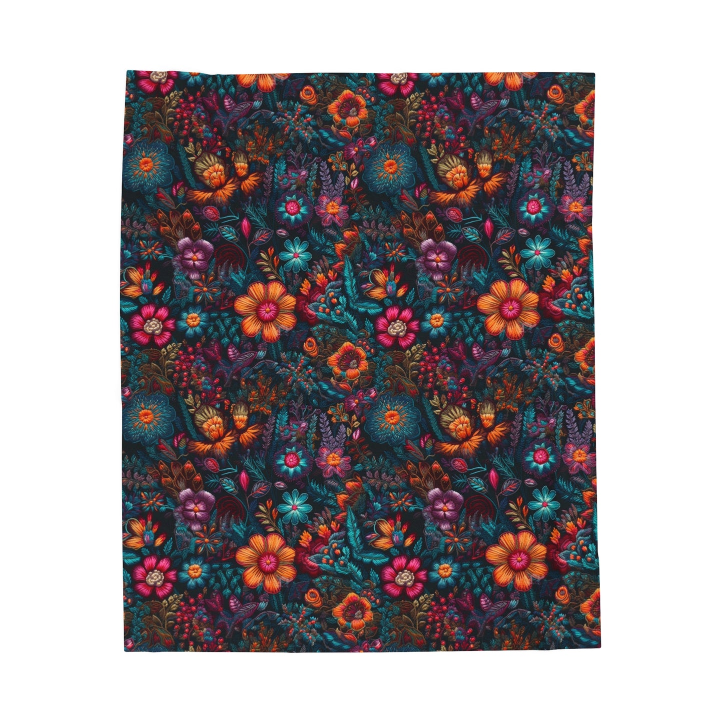 Vampy Floral Blanket