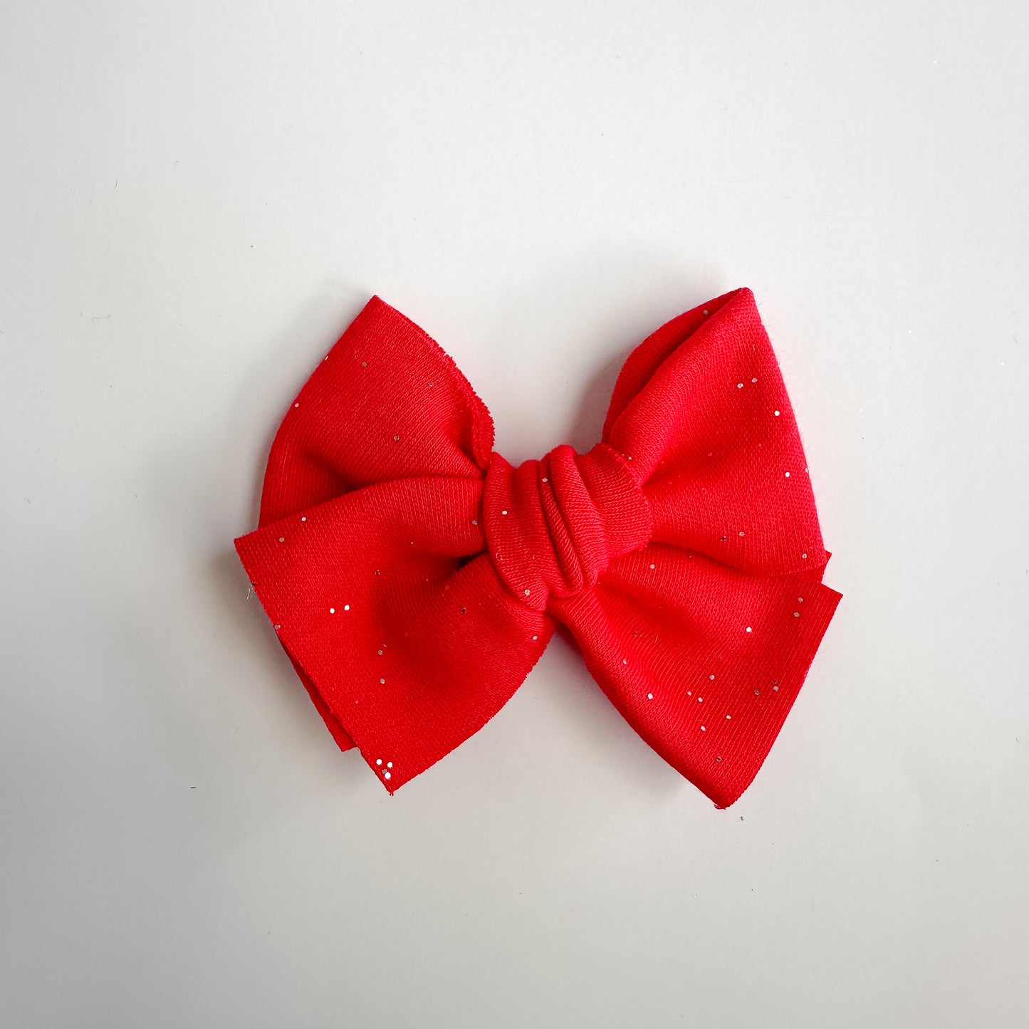 red glitter bows
