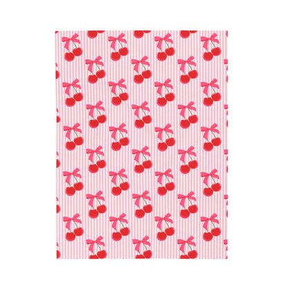Girly Cherry Blanket