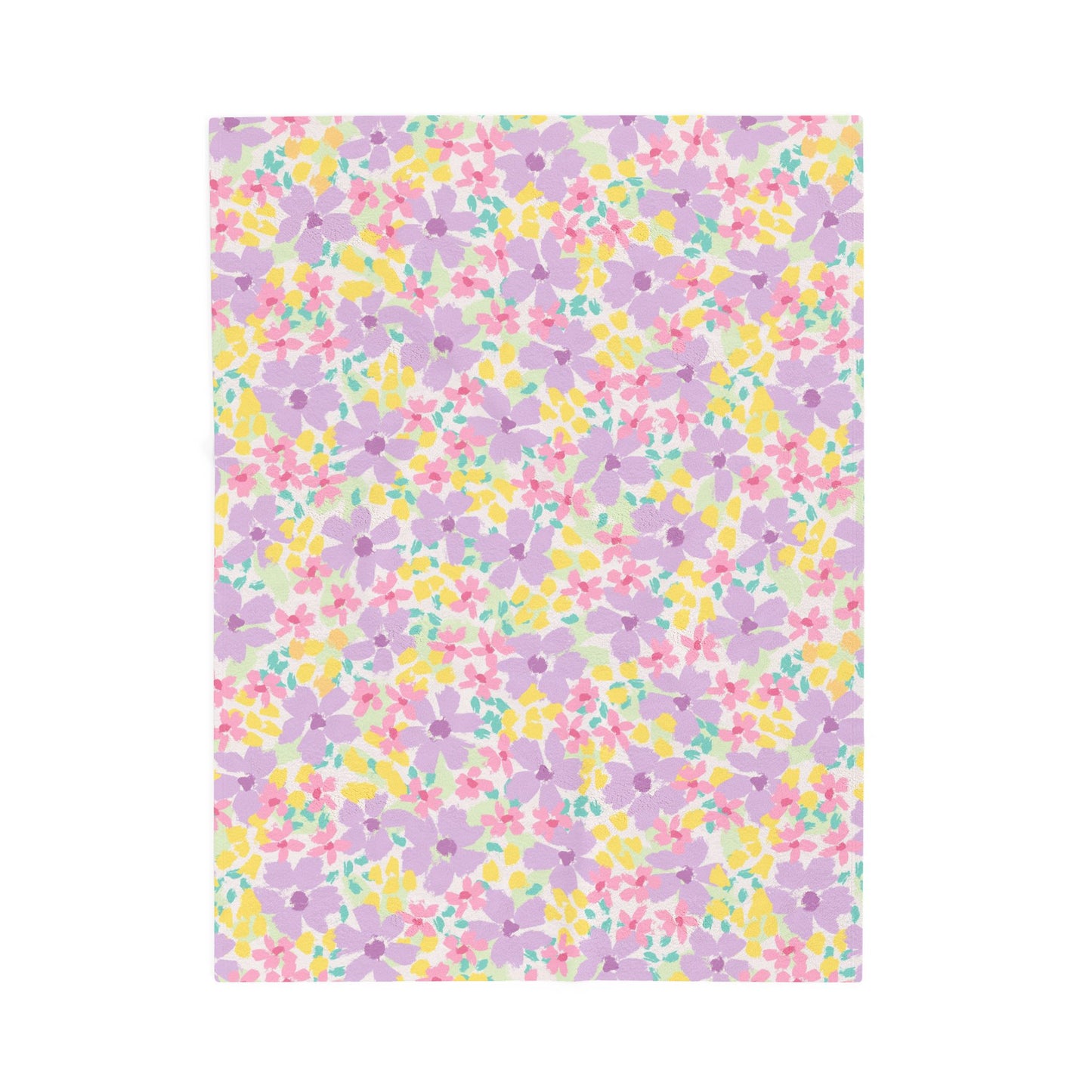 Spring Floral Blanket