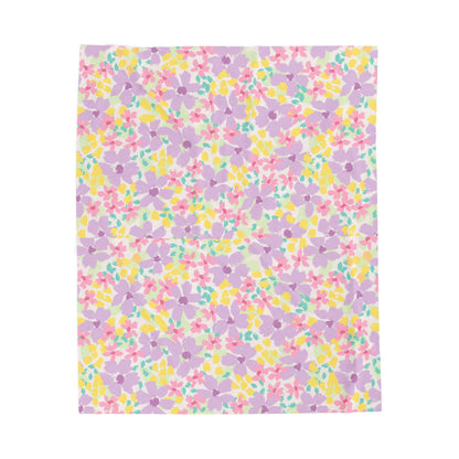 Spring Floral Blanket