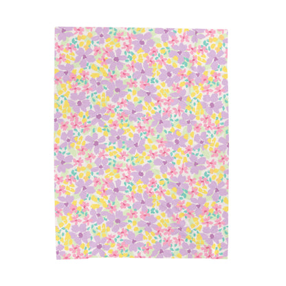 Spring Floral Blanket