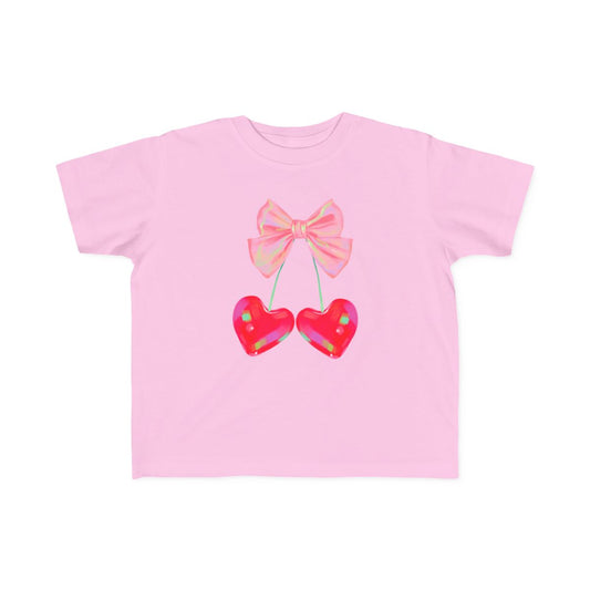 Toddler Cherry Cotton Tee