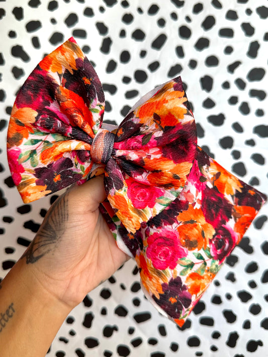 vampy floral bows